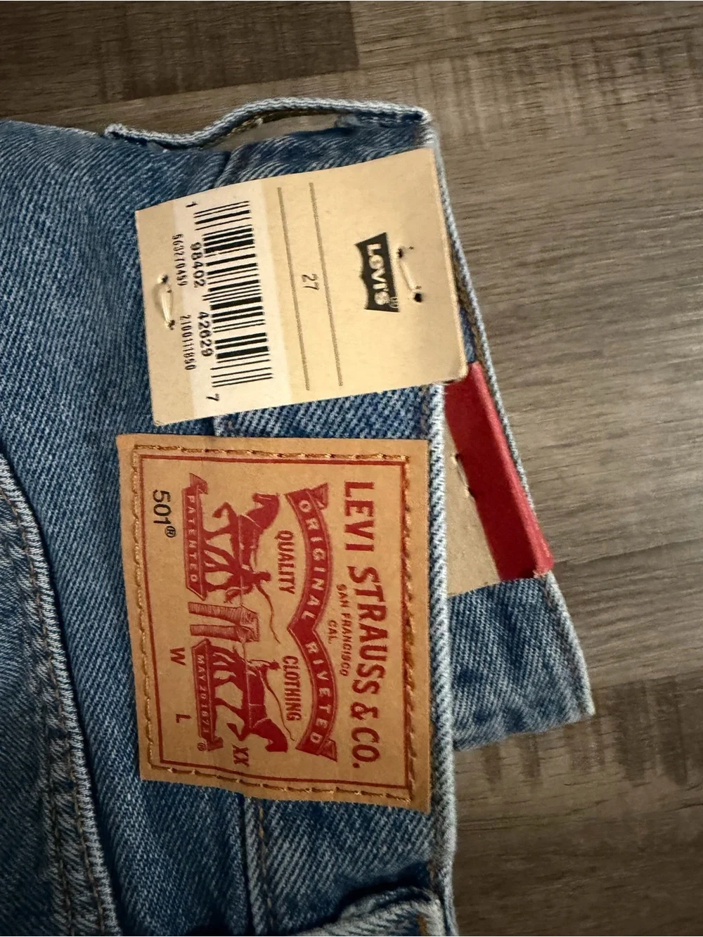 Levis high rise